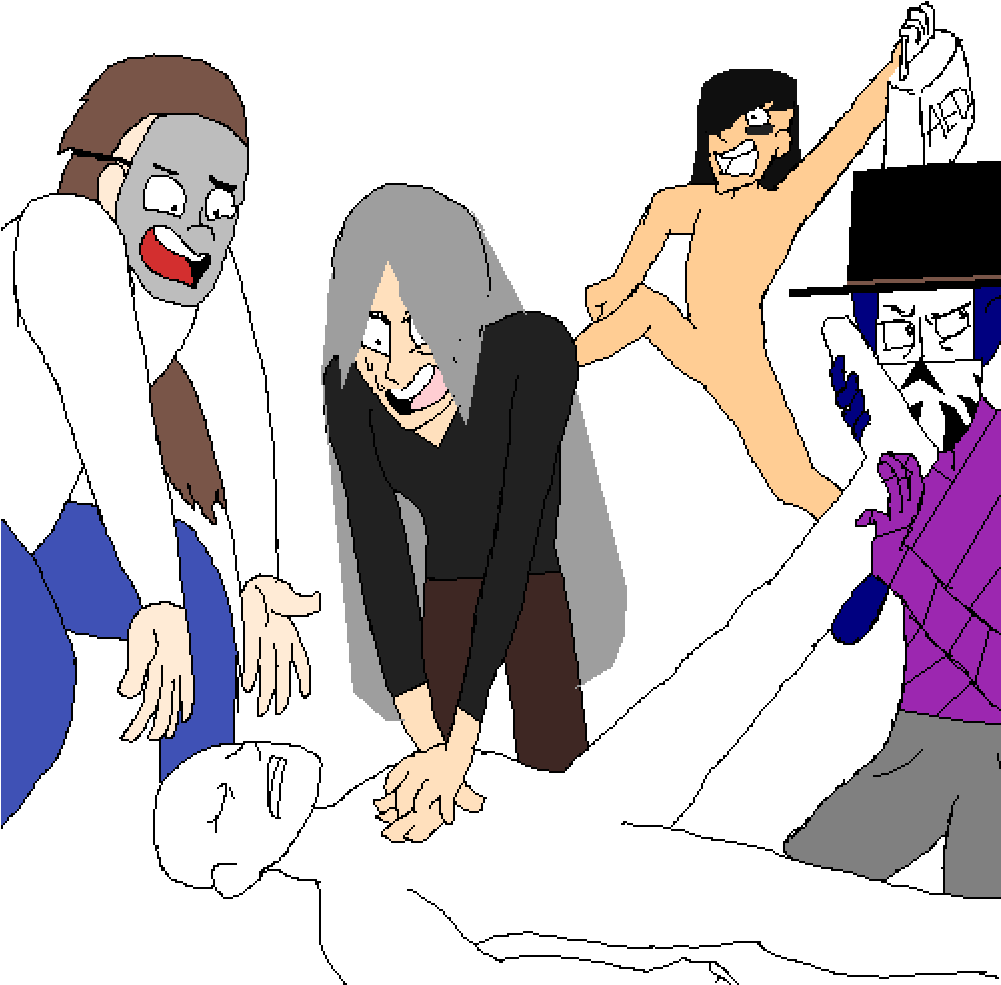 Dead Person Collab Lol Clipart (1000x1000), Png Download