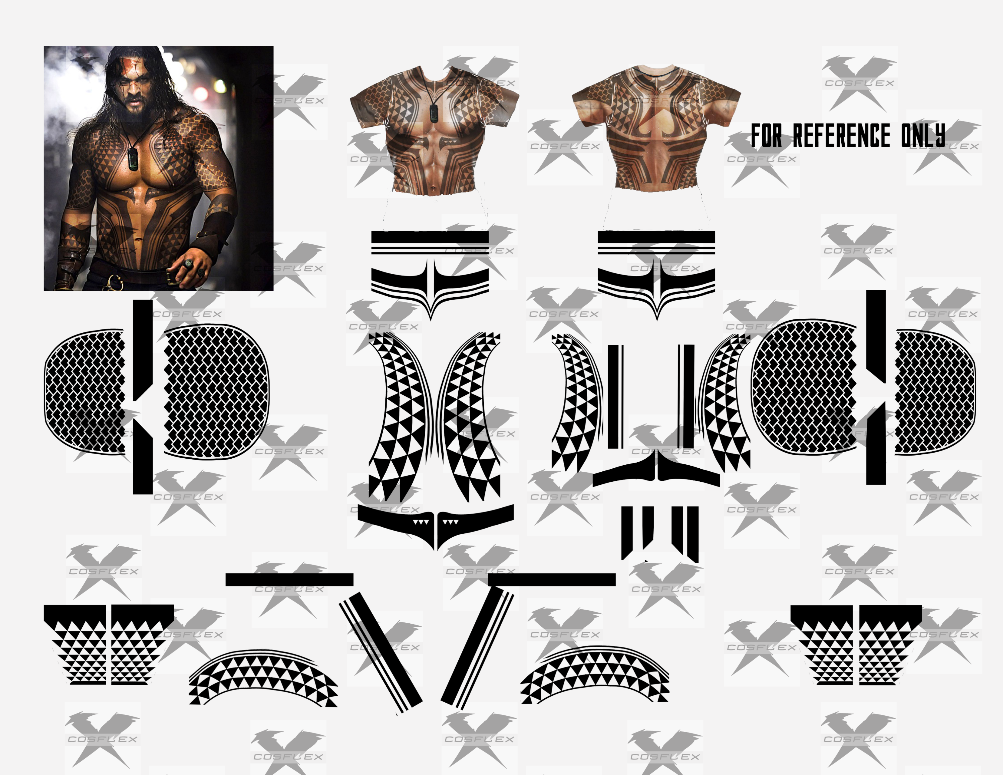 Aquaman Tattoo Designs , Png Download - Aquaman Tattoo Png Clipart (3313x2560), Png Download