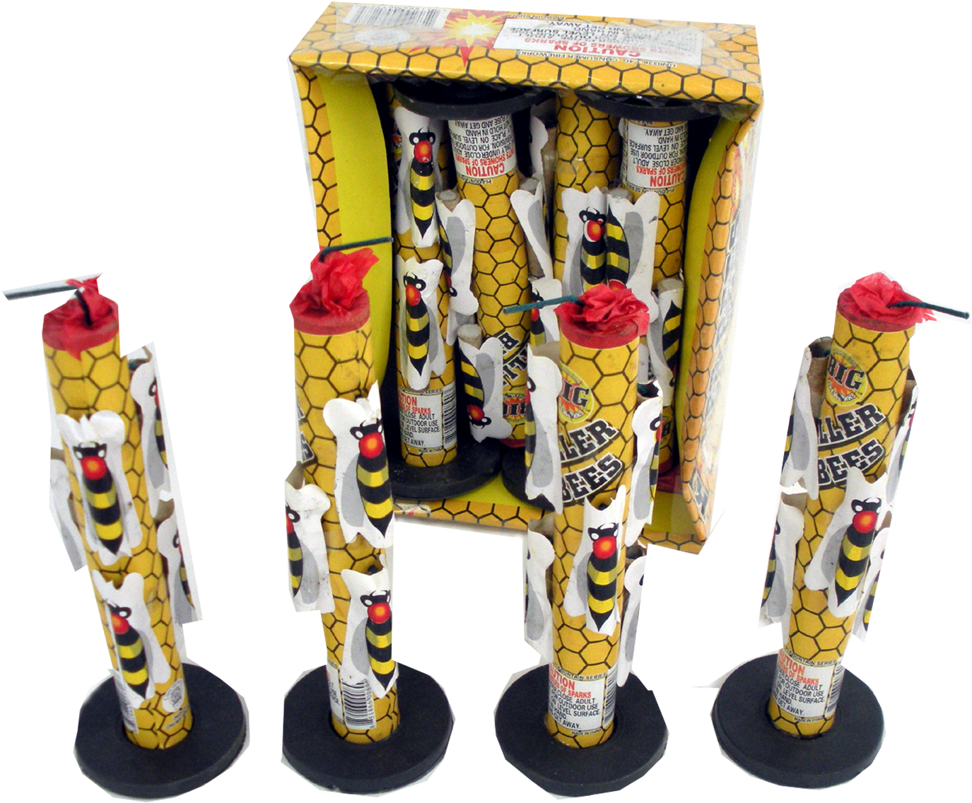 Africanized Bee , Png Download - Killer Bees Fireworks Clipart (1375x1136), Png Download