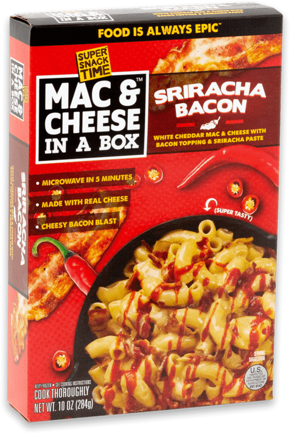 Mac & Cheese In A Box - Convenience Food Clipart (587x876), Png Download
