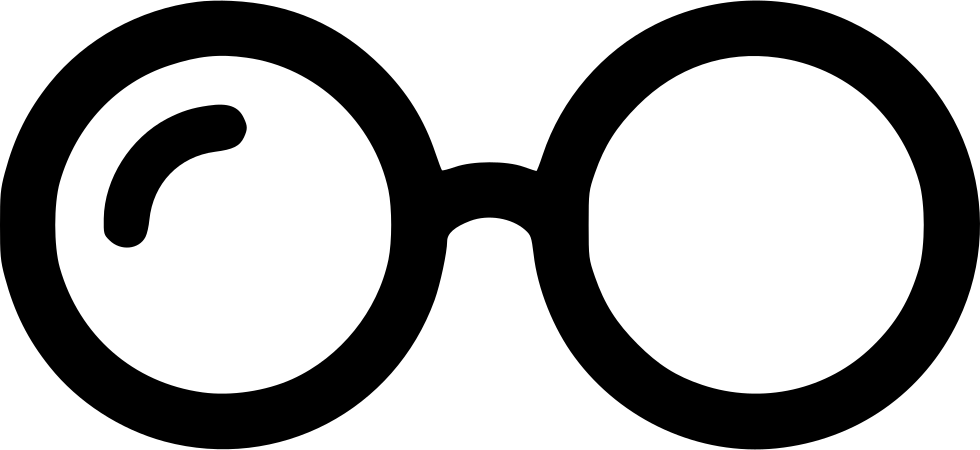 Glasses Png Icon - Glasses Icon Png Clipart (980x450), Png Download