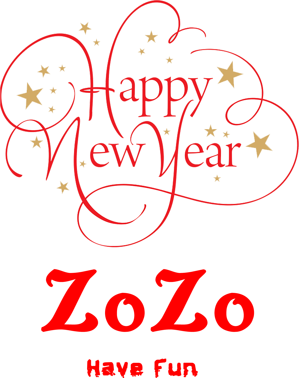 Happy New Year Clipart (1200x1700), Png Download