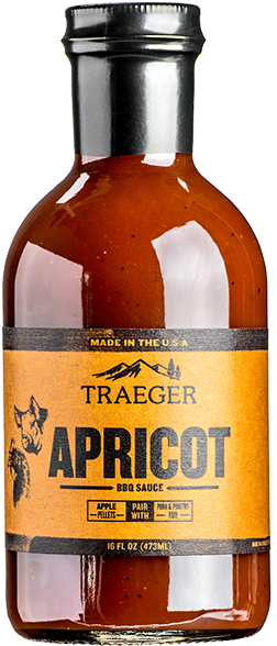 Traeger Apricot Bbq Sauce 16 Oz - Traeger Apricot Bbq Sauce Clipart (600x600), Png Download