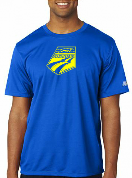 Nb7119 Mens Royal Ss Tee Full Front-700x700 Clipart (700x700), Png Download