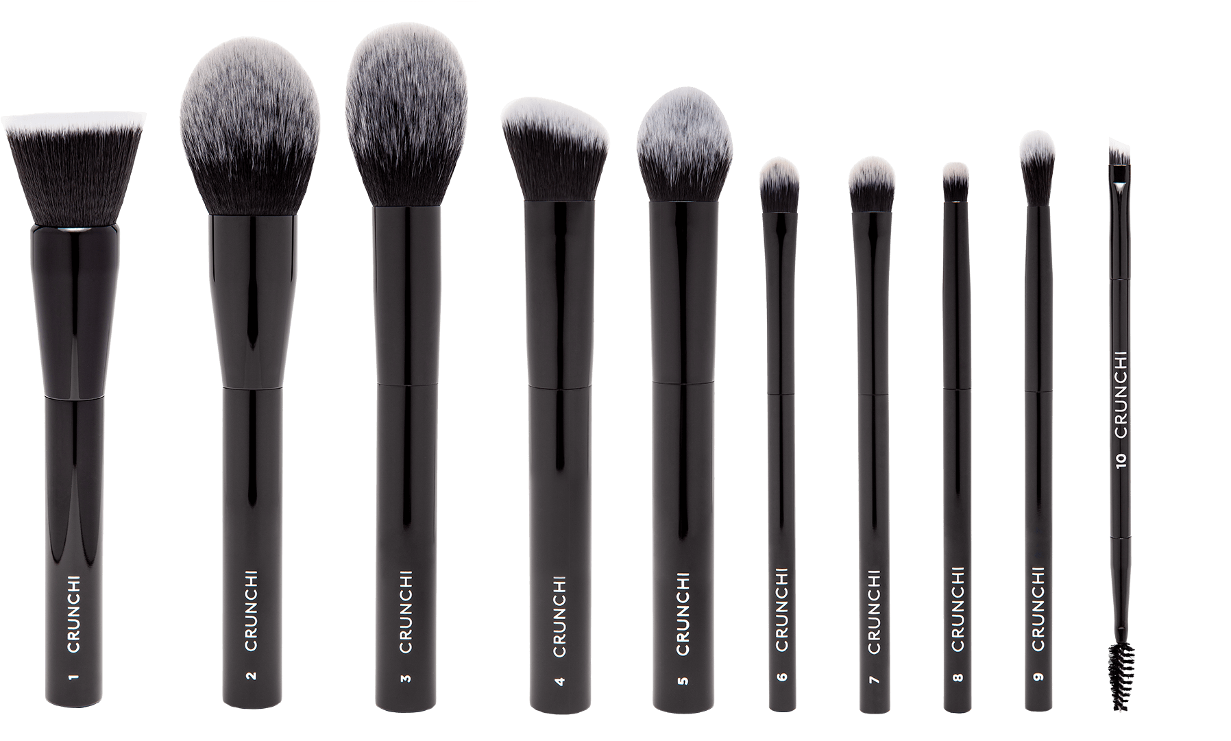 Luxury Vegan Brushes - Makeup Brushes Clipart (1920x1080), Png Download