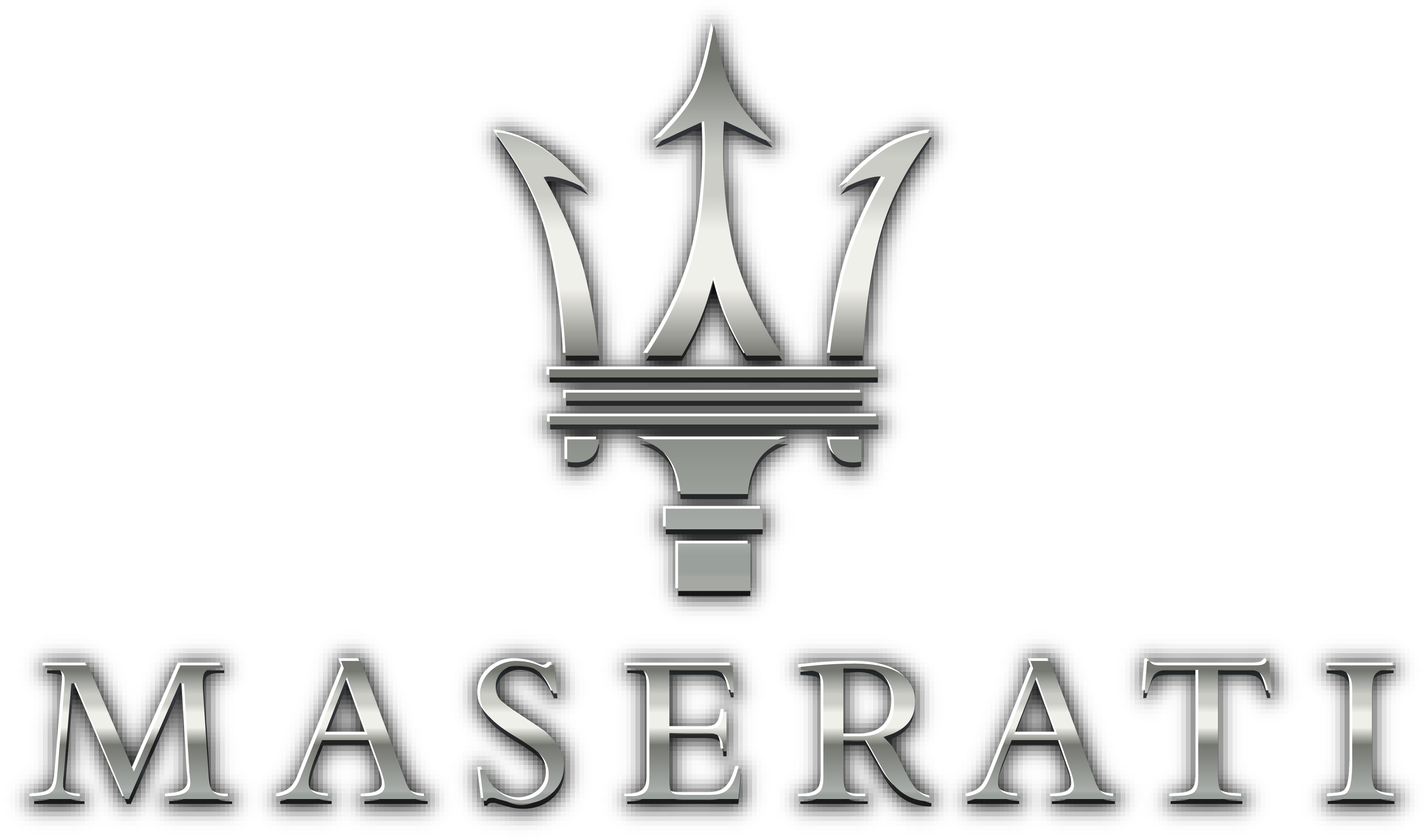 Maserati Logo - Emblem Clipart (4128x2322), Png Download