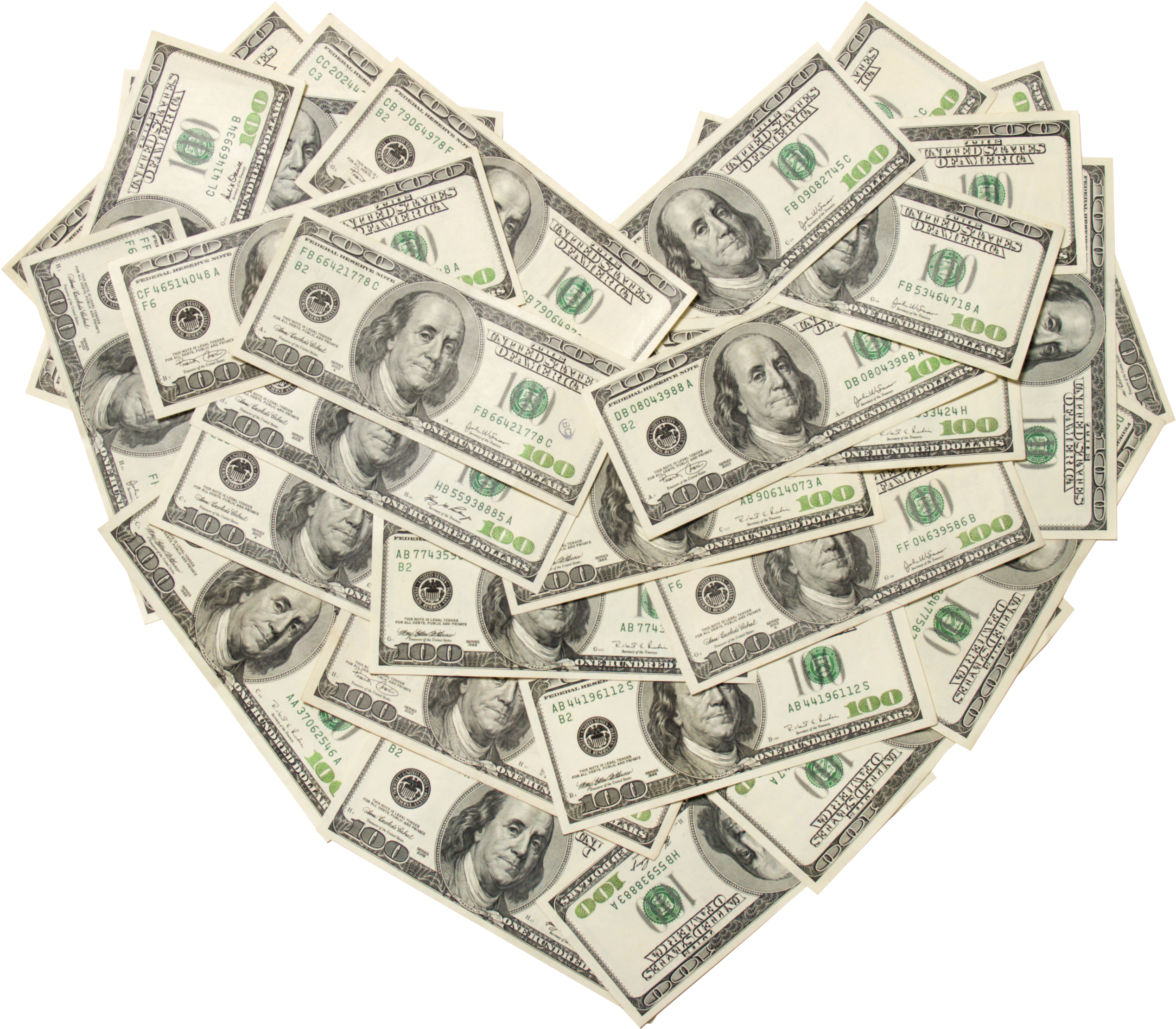Istock 000005191122 Large - Broken Heart With Money Clipart (3888x2592), Png Download