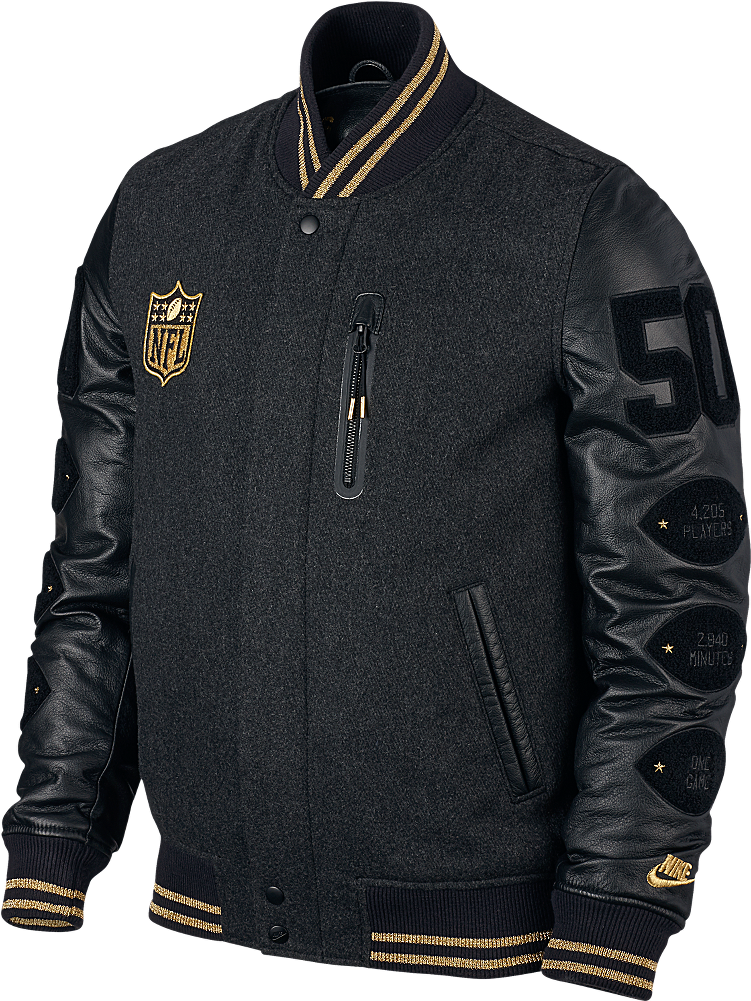 Gear Up For The Super Bowl With A Limited-edition Nike - Nike Jacket Limited Edition Clipart (1000x1000), Png Download