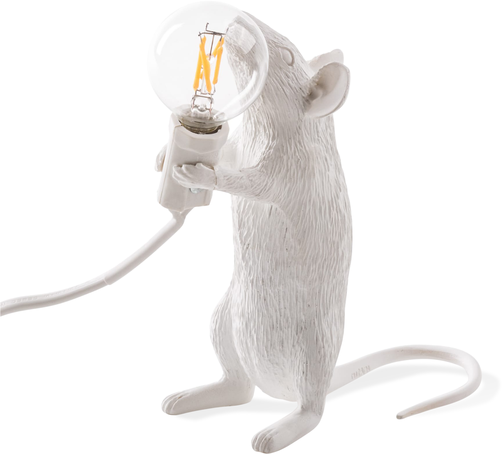 Mouse Lamp, Standing-0 - Make A Mouse Sculpture Clipart (2000x2000), Png Download