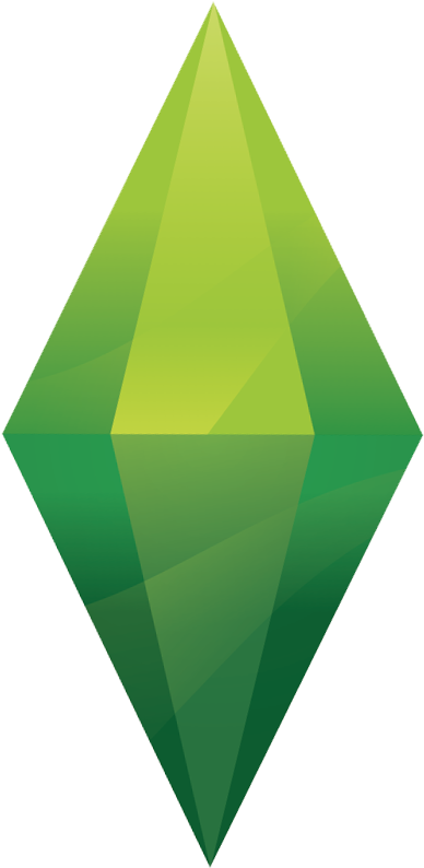 2vx0nc6 - Sims Logo Clipart (443x848), Png Download