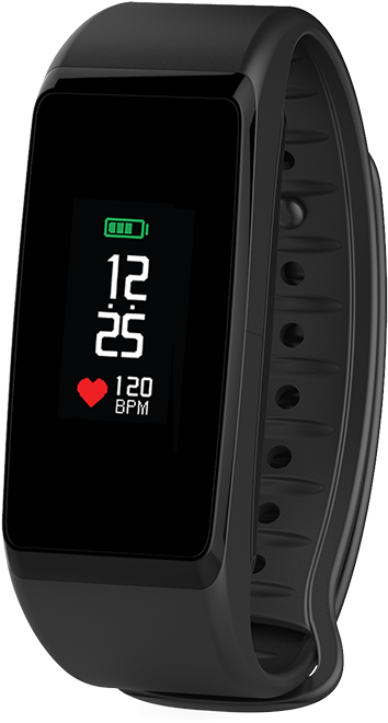 Activity Tracker With Heart-rate Monitor - Watch Clipart (760x760), Png Download