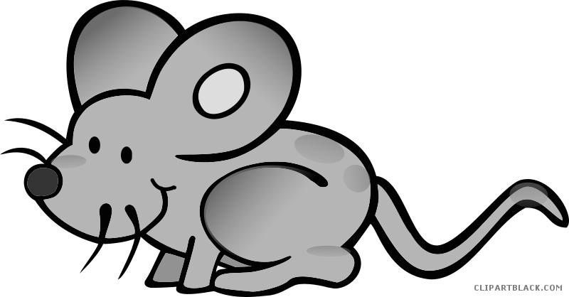 Cat Mouse Clipart - Cartoon Transparent Mouse Png (800x418), Png Download