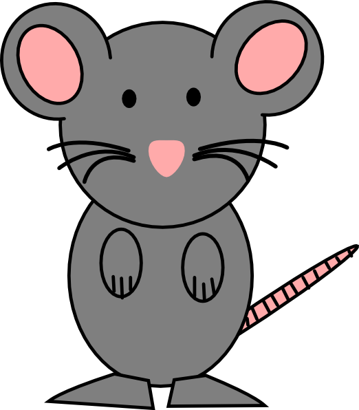 Mouse Clip Art - Cute Mouse Clip Art - Png Download (522x596), Png Download