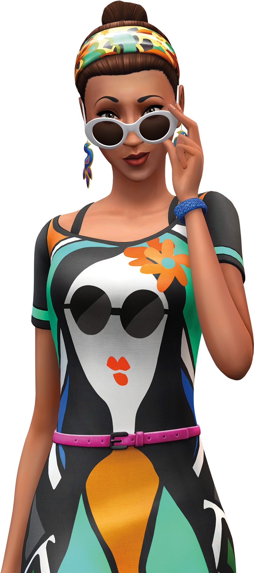 Sims 4 Images The Sims - City Living Sims 4 Clipart (1860x1860), Png Download