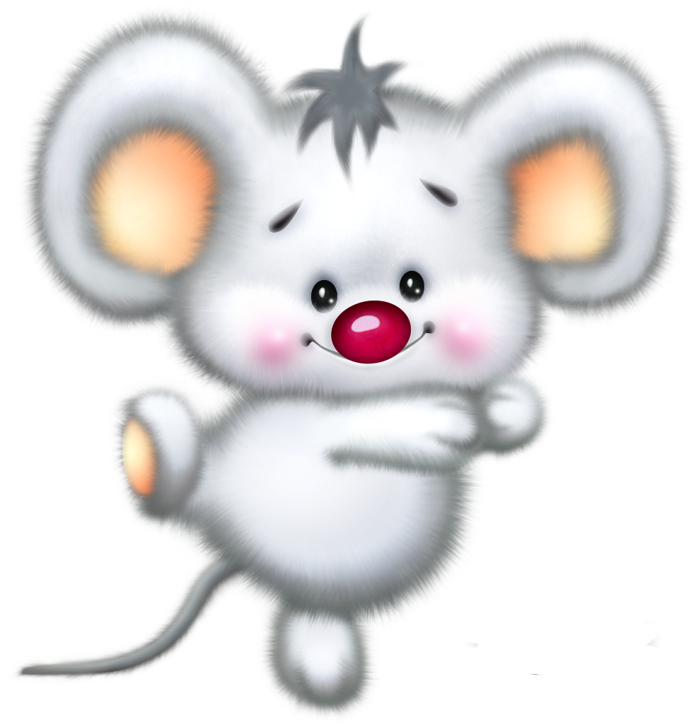 Christmas Mouse Clip Art - Png Download (576x600), Png Download