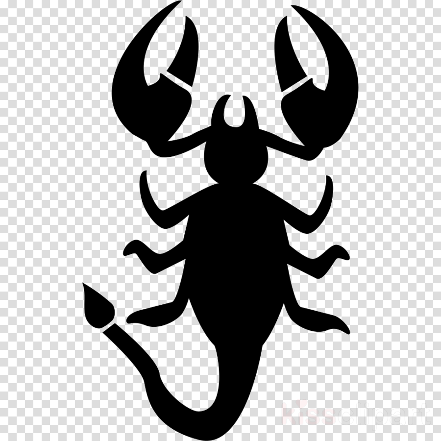 Scorpio Zodiac Sign Vector Png Clipart Zodiac Scorpio - Numero Mickey Mouse Png Transparent Png (900x900), Png Download