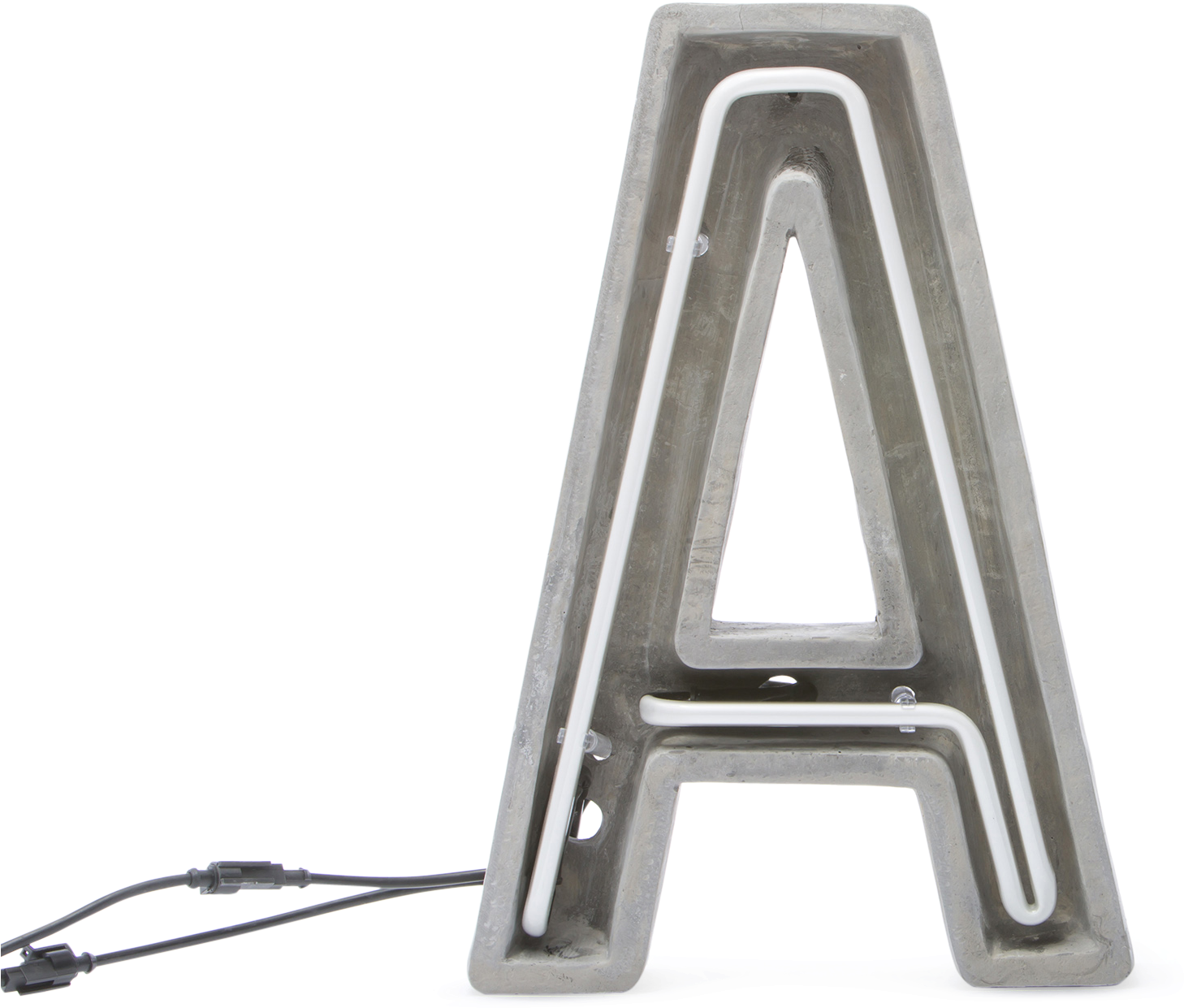 Alphacrete, Concrete Neon Light Clipart (2000x1712), Png Download