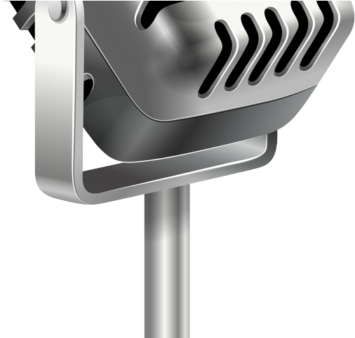 Microphone Clipart Old School - Portable Network Graphics - Png Download (640x480), Png Download