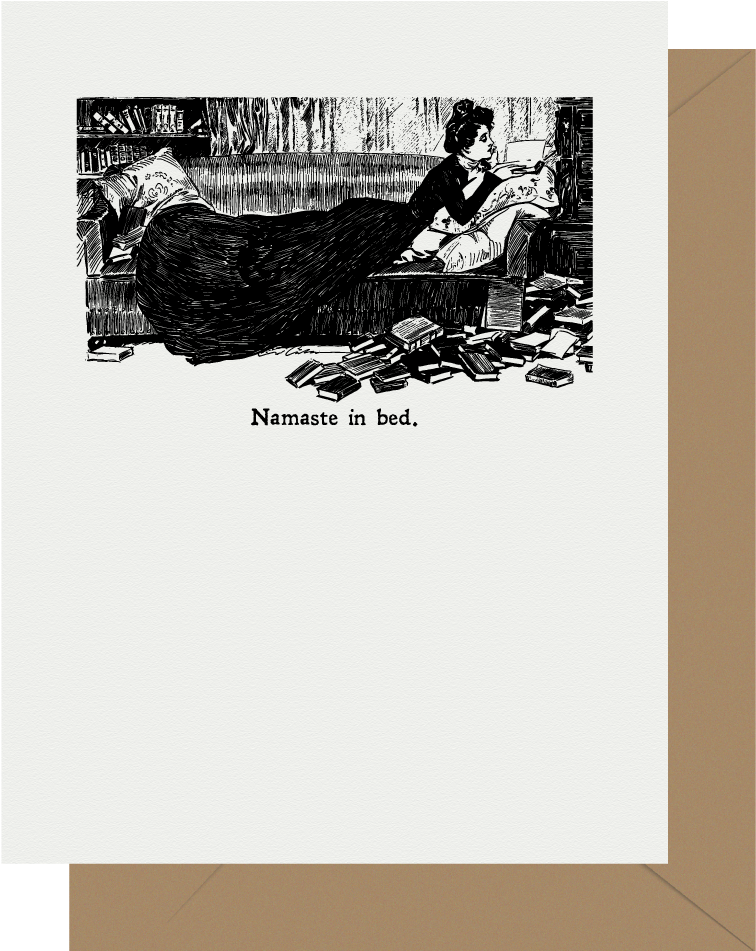 Namaste In Bed Gibson Girl Clipart (1000x1000), Png Download