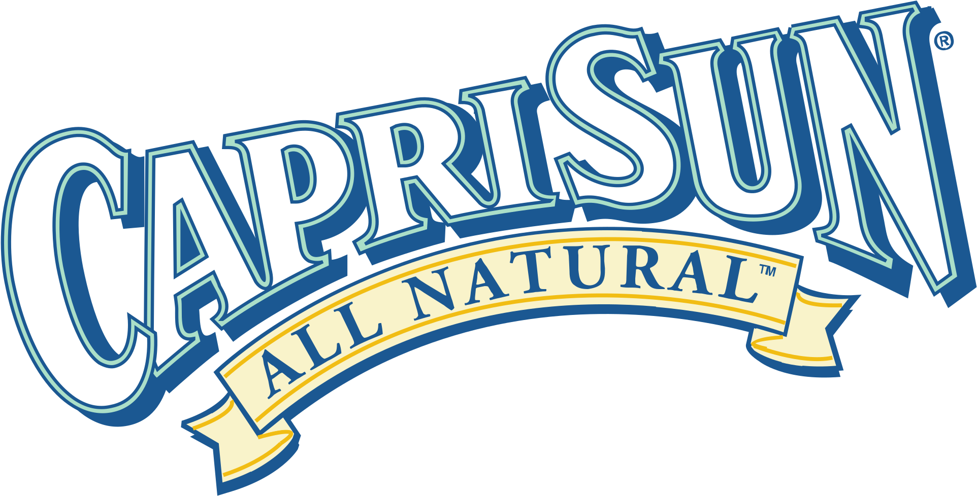 Capri Sonne Logo Engl - Capri Sun Logo Png Clipart (1924x978), Png Download