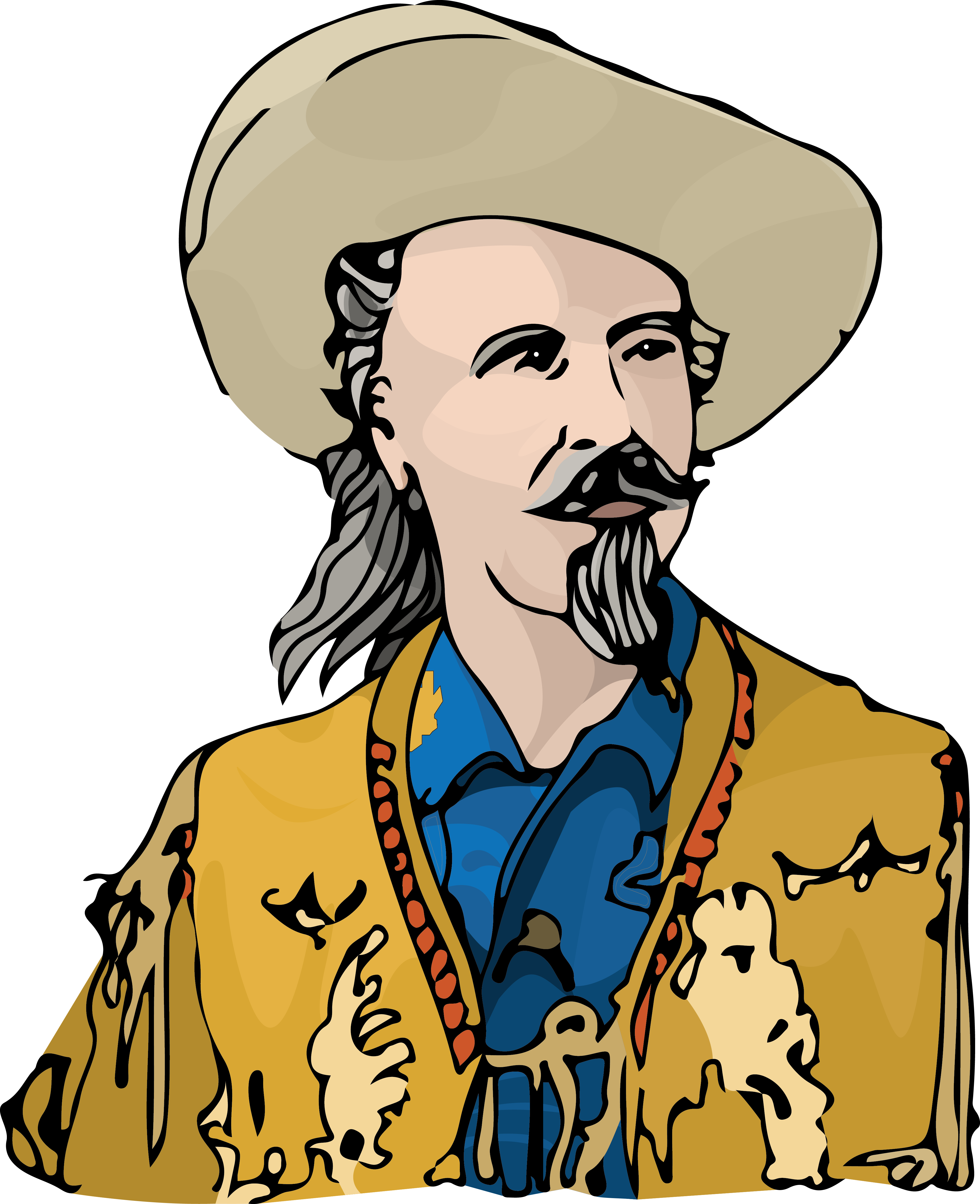 Buffalo Bill Clipart Png - Buffalo Bill Png Clipart Transparent Png (4011x4927), Png Download