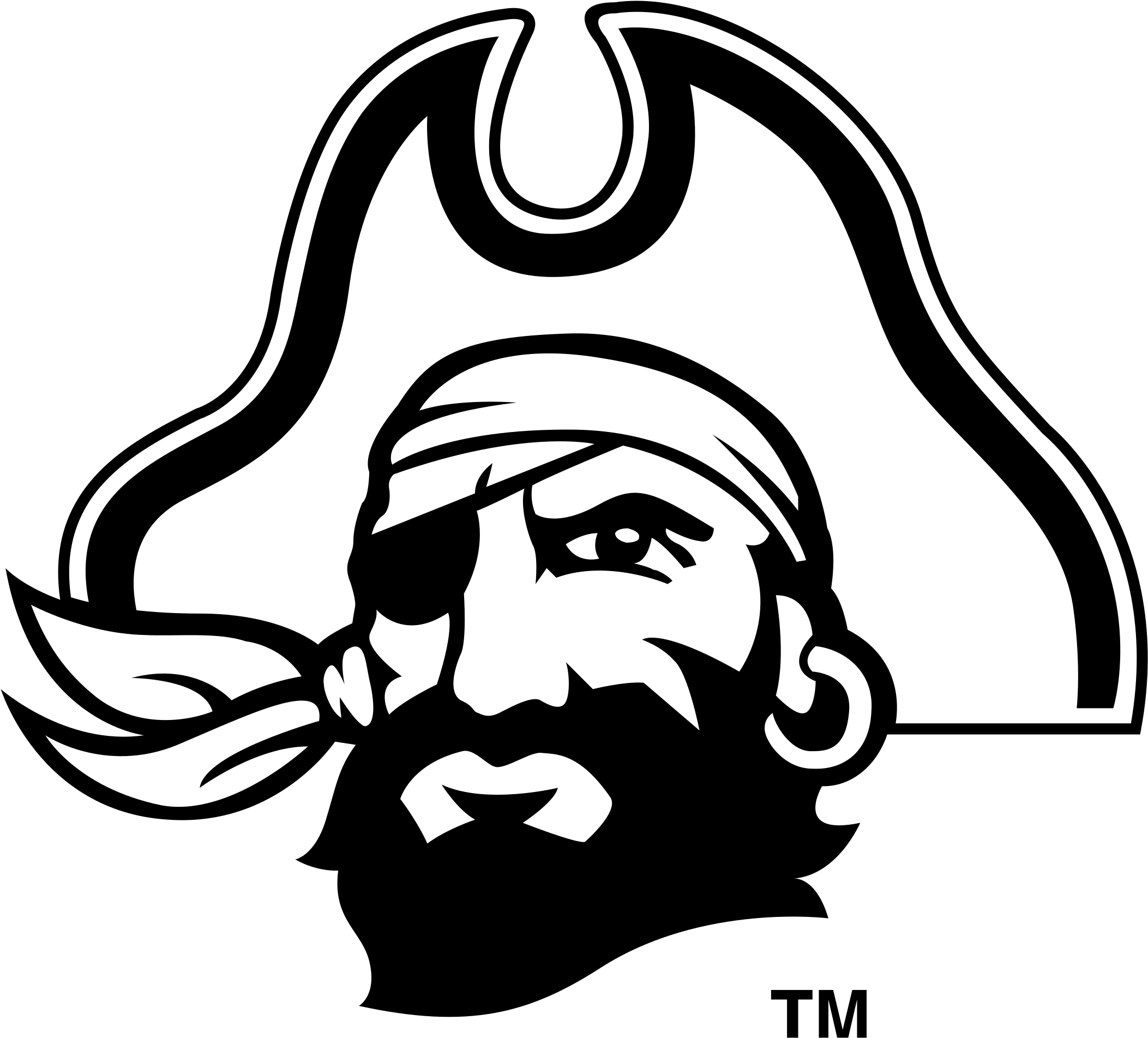 Ecu Pirates Logo Png Transparent - East Carolina University Logo Png Clipart (2400x2400), Png Download