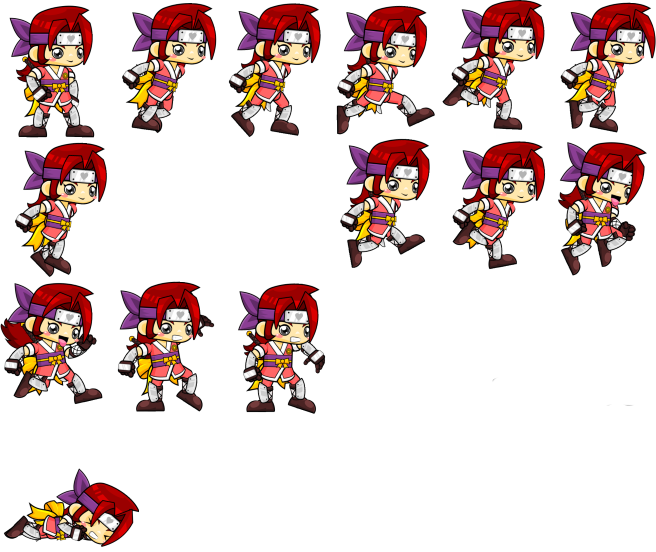 Sheetgirlninja Clipart (656x552), Png Download