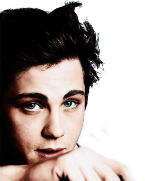 Logan Lerman Clipart (500x700), Png Download