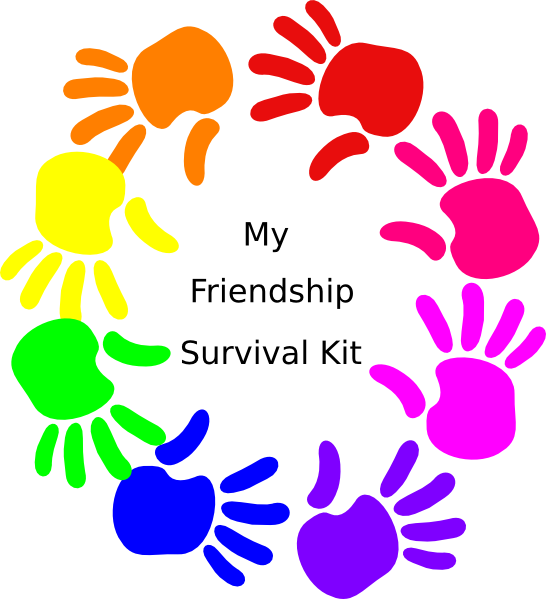 Small - Hands In A Circle Clipart - Png Download (546x599), Png Download