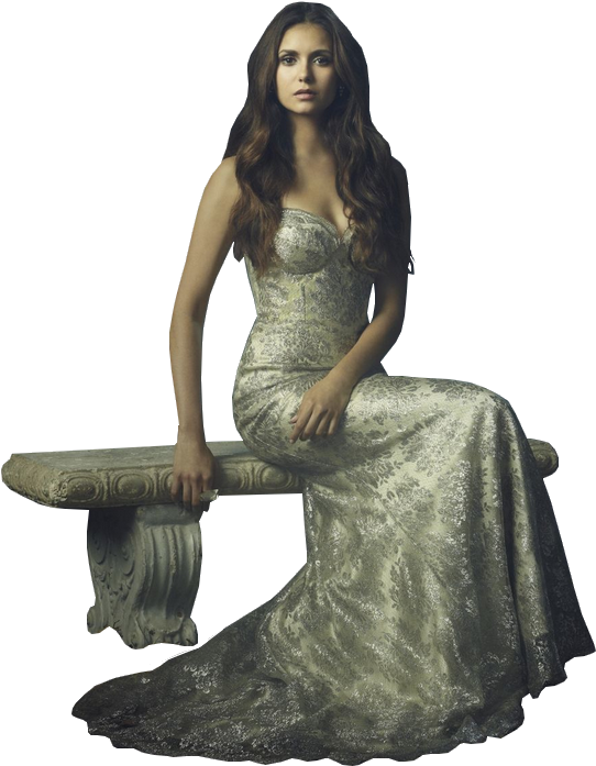 Nina Dobrev Png Tumblr - Vampire Diaries Season 4 Episode 19 Clipart (542x697), Png Download