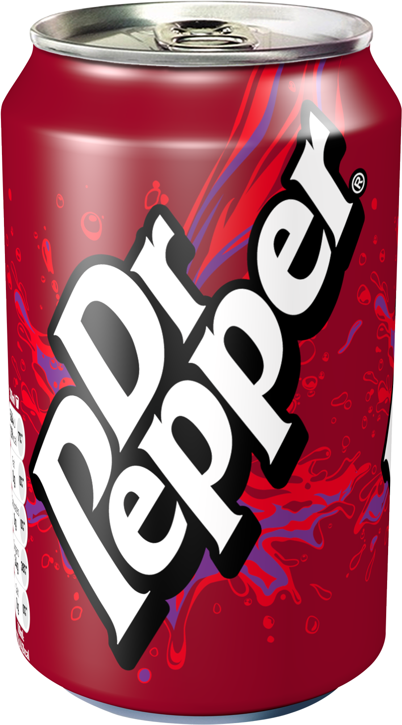 Dr Pepper 330ml Can , Png Download Clipart (809x1459), Png Download