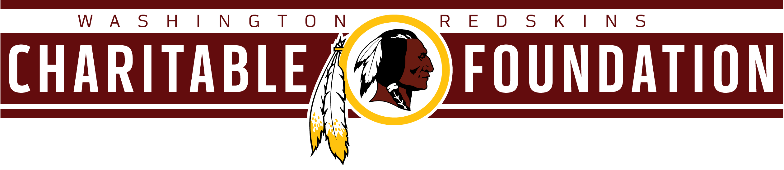 Washington Redskins Charitable Foundation Clipart (2520x548), Png Download