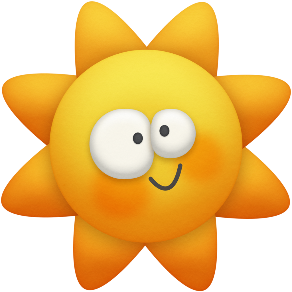 Sol, Lua, Nuvem E Etc - Sol Dibujo Png Clipart (1024x1024), Png Download