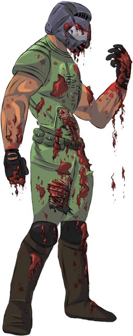 Soldier Clipart (445x1105), Png Download