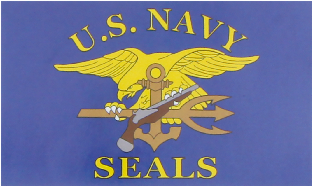 Navy Seals Flag - Us Navy Seals Flag Clipart (1280x1280), Png Download
