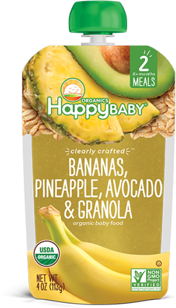 Happy Baby's Organic Oatmeal Cereal - Juicebox Clipart (700x700), Png Download