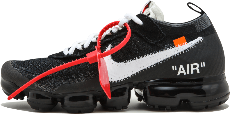 [originals] Nike X Off White Vapormax Fk The Ten - 10 Nike Air Vapormax Fk Off White Clipart (1000x600), Png Download