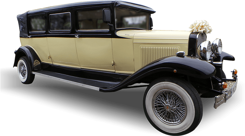 Imperial Viscount Wedding Car - Antique Car Clipart (792x441), Png Download