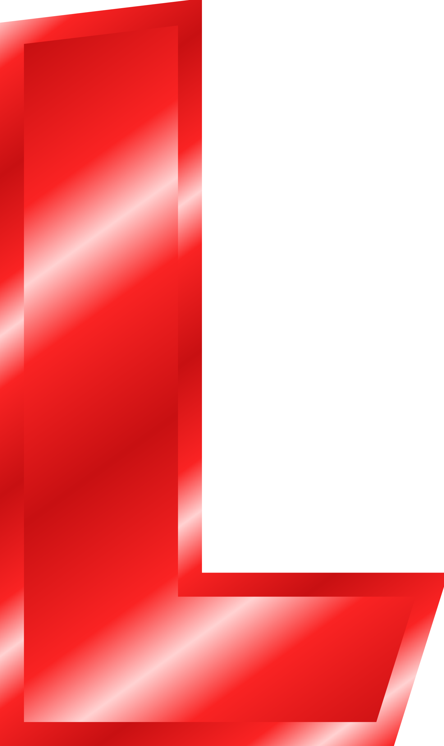 L Letter Vector Free Png Images - Red Alphabet Letters Clipart - Large Size  Png Image - PikPng
