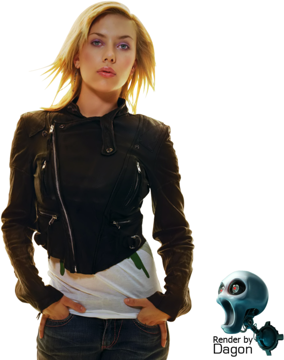 Scarlett Johansson Clipart (600x736), Png Download