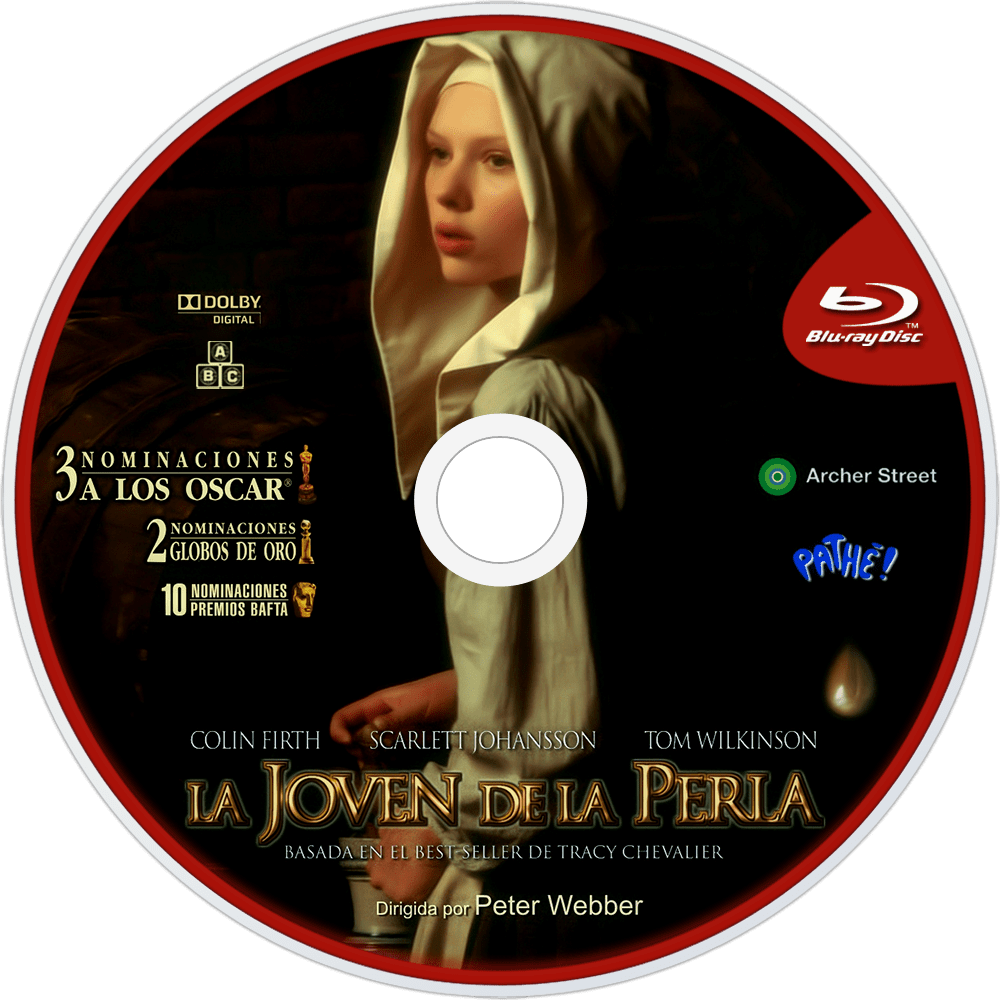 Girl With A Pearl Earring Clipart (1000x1000), Png Download