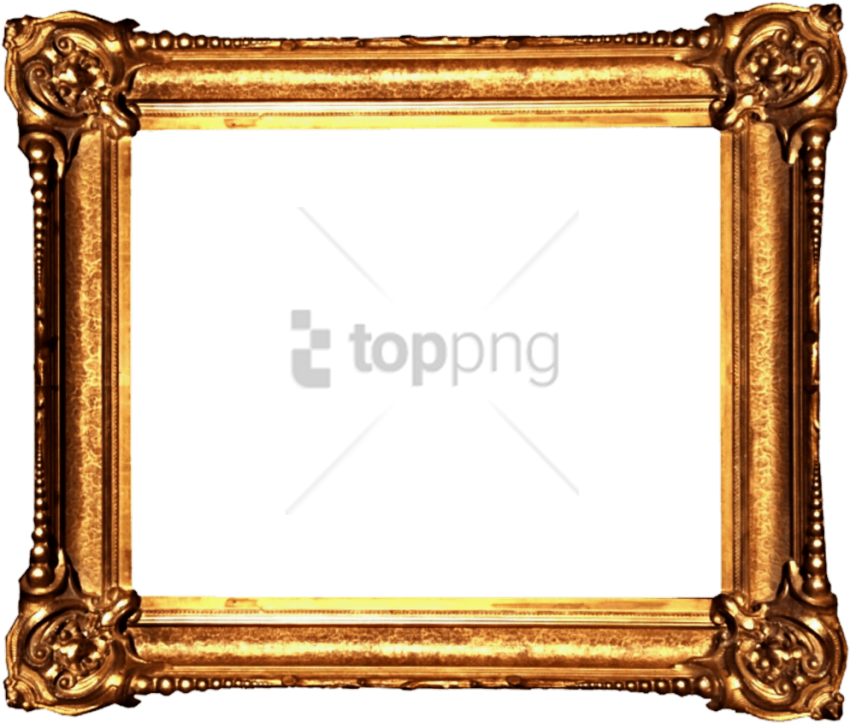 Free Png Victorian Picture Frames Png Image With Transparent Clipart (850x723), Png Download