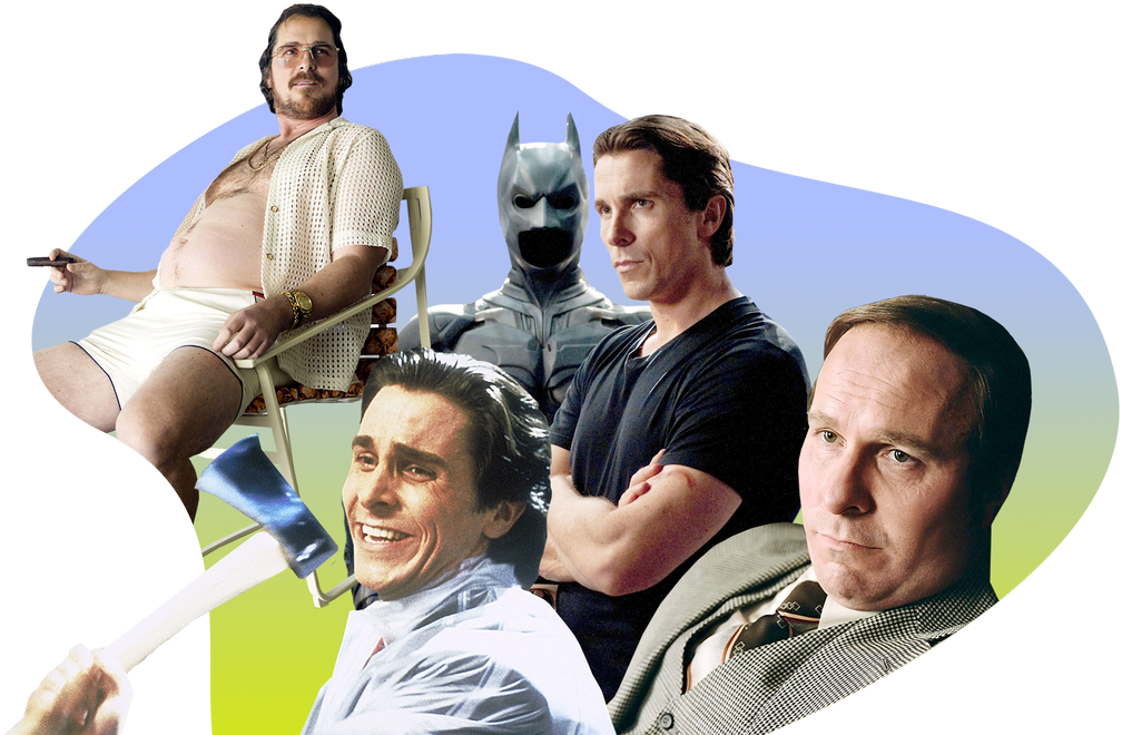 Eight Times - Christian Bale Role Clipart (1200x675), Png Download