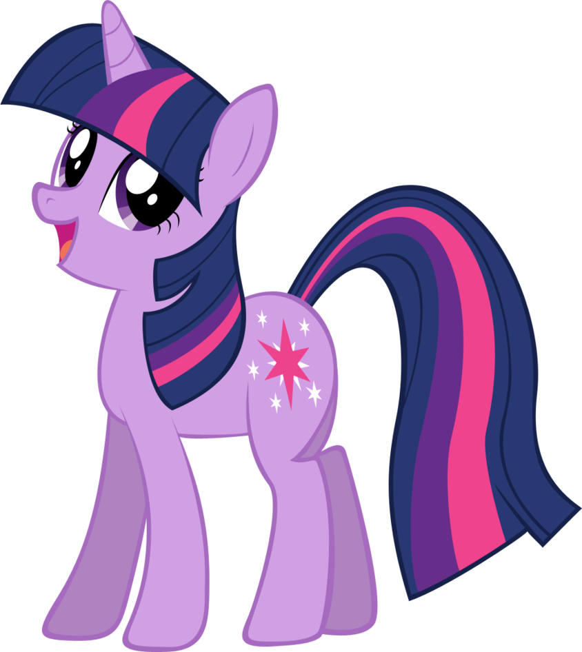 My Little Pony Twilight Sparkle Photo - Cartoon Clipart (844x946), Png Download