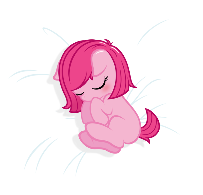 Babypinkiepiesleeping Clipart (650x625), Png Download
