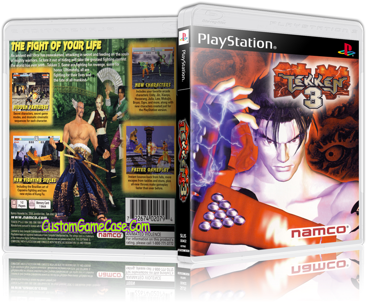 Sony Playstation 1 Psx Ps1 - Tekken 3 Greatest Hits Clipart (800x631), Png Download