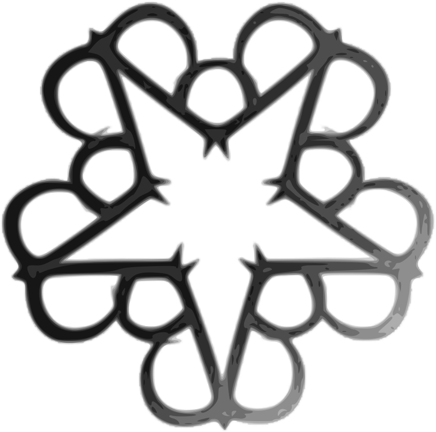 Black Veil Brides Star Logo - Black Veil Brides Logo Clipart (1280x960), Png Download
