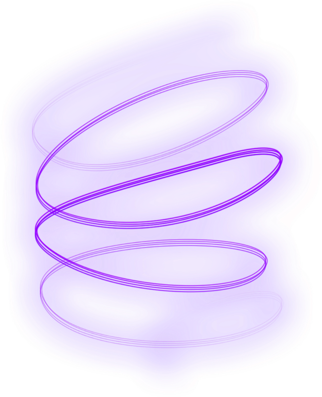 #ftestickers #effect #light #glow #purple #spiral - Oval Clipart (1024x1024), Png Download