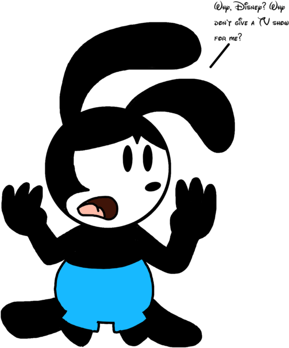 Oswald For Not Having A Tv Series - Illustration Clipart (894x894), Png Download