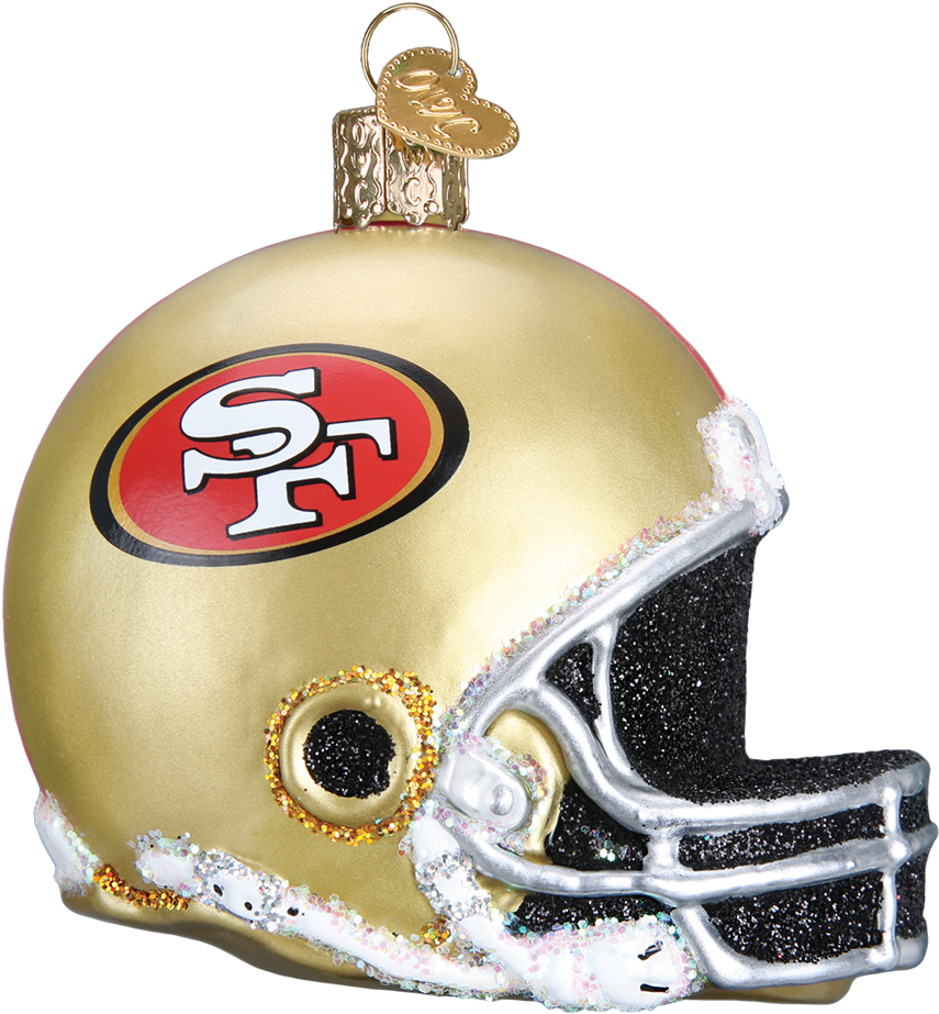 49ers Helmet Png Clipart (1000x1000), Png Download